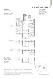 the myst condo 2 bedroom study floorplan
